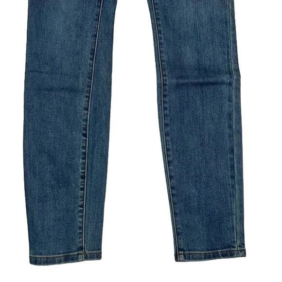 NWT prAna Sienna Stretch Cotton Stretch Mid Rise Skinny Jeans 4 27 True Blue - Picture 11 of 15